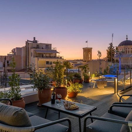 Meno Suite With Private Terrace - Jaccuzzi, Acropolis View Atena Exterior foto